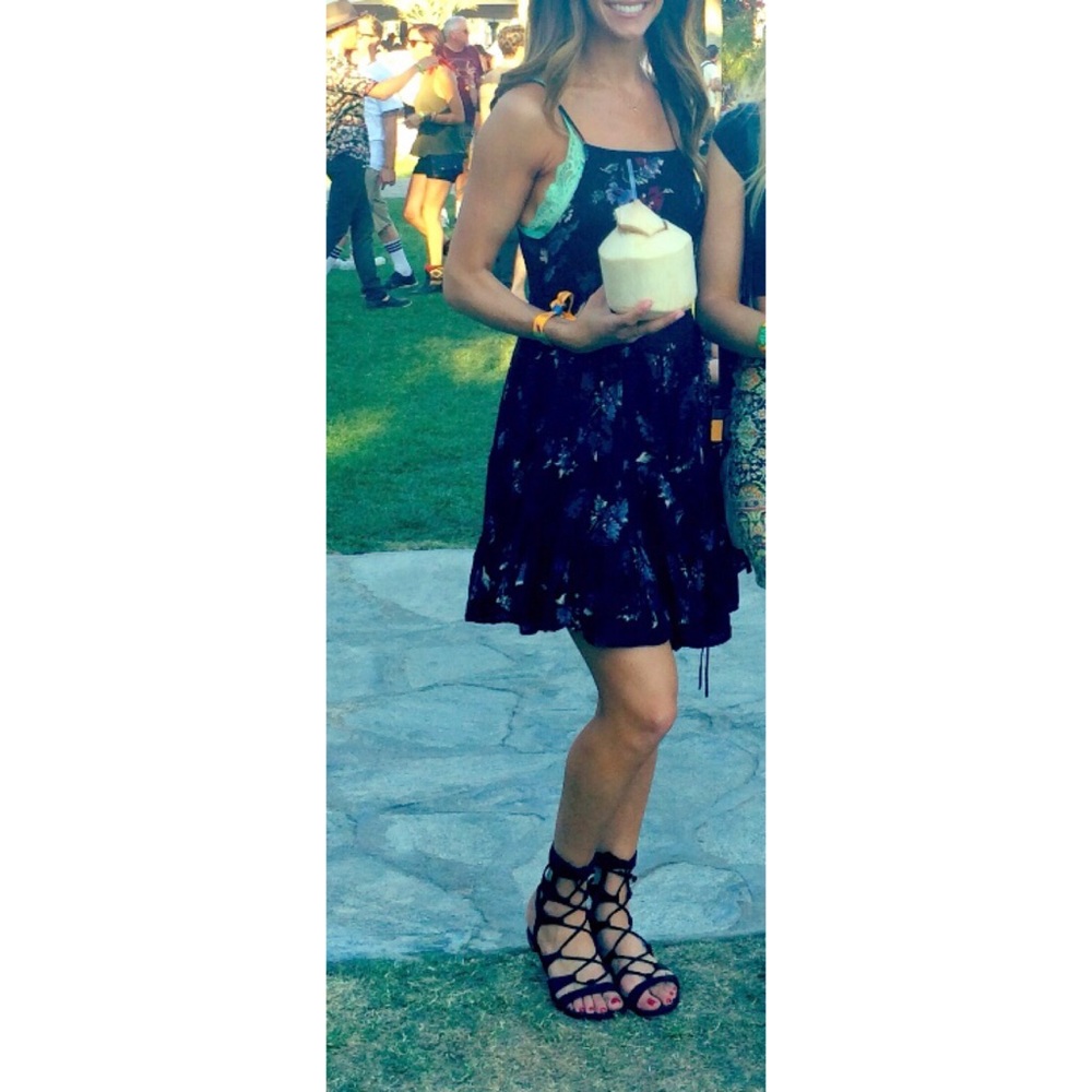 Free People Circle of Flowers Dress
